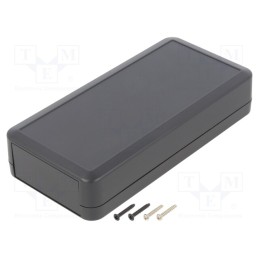 1 pcs x TAKACHI - LC165H-M4-D - Enclosure: multipurpose, X: 80mm, Y: 165mm, Z: 35mm, LC, ABS, IP40