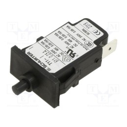 1 pcs x SCHURTER - 4400.0327 - Circuit breaker, Urated: 240VAC, 48VDC, 0.25A, SPST, Poles: 1, MCB