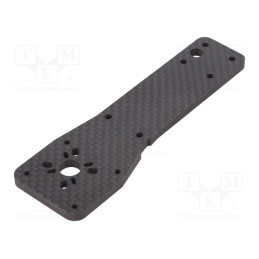 1 pcs x EMAX - EMX-AC-1612 - Spare part: rear arm, carbon fiber, Nighthawk 250/280 Pro II