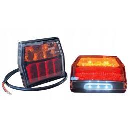 LED 12v trailer combination rear lamp