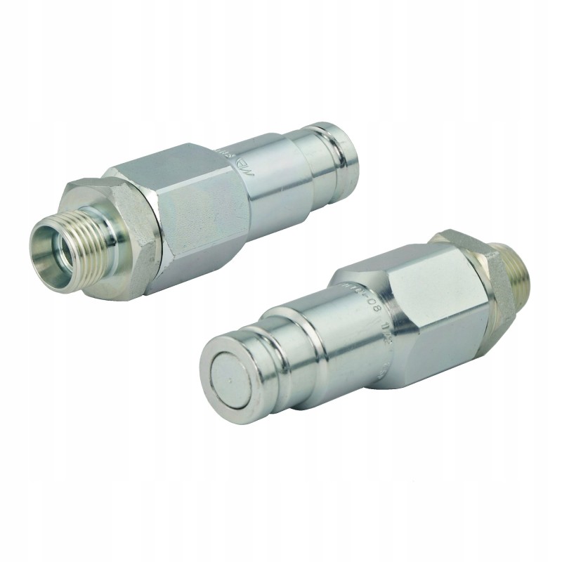 Dry-cut flat quick connector, M16 plug
