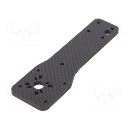 1 pcs x EMAX - EMX-AC-1611 - Spare part: front arm, carbon fiber, Nighthawk 250/280 Pro II
