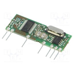 1 pcs x AUREL - 650201110G - Module: RF, AM receiver, AM,ASK, 433.92MHz, -114dBm, 5VDC, 7.5mA