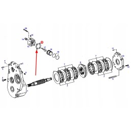 F824100070120 cardan brake seal