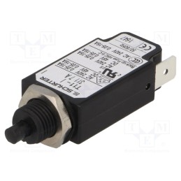 1 pcs x SCHURTER - 4400.0191 - Circuit breaker, Urated: 240VAC, 48VDC, 7A, SPST, Poles: 1, screw