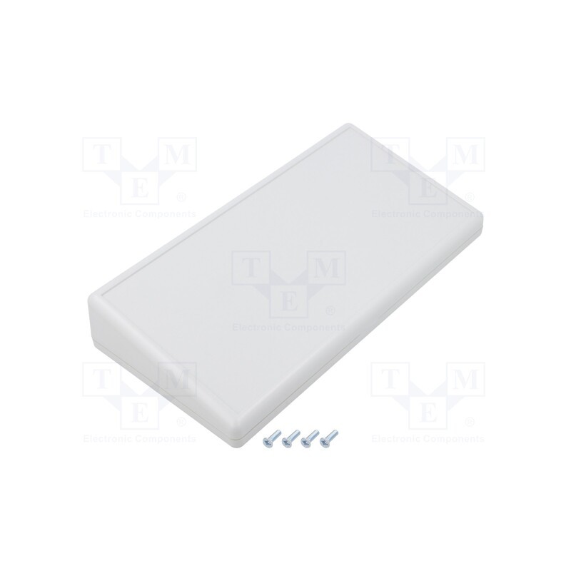 1 pcs x HAMMOND - 1599HTSGY - Enclosure: desktop, 1599, X: 220mm, Y: 110mm, Z: 40mm, ABS, grey, IP54