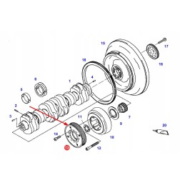 916200040190 crankshaft pulley
