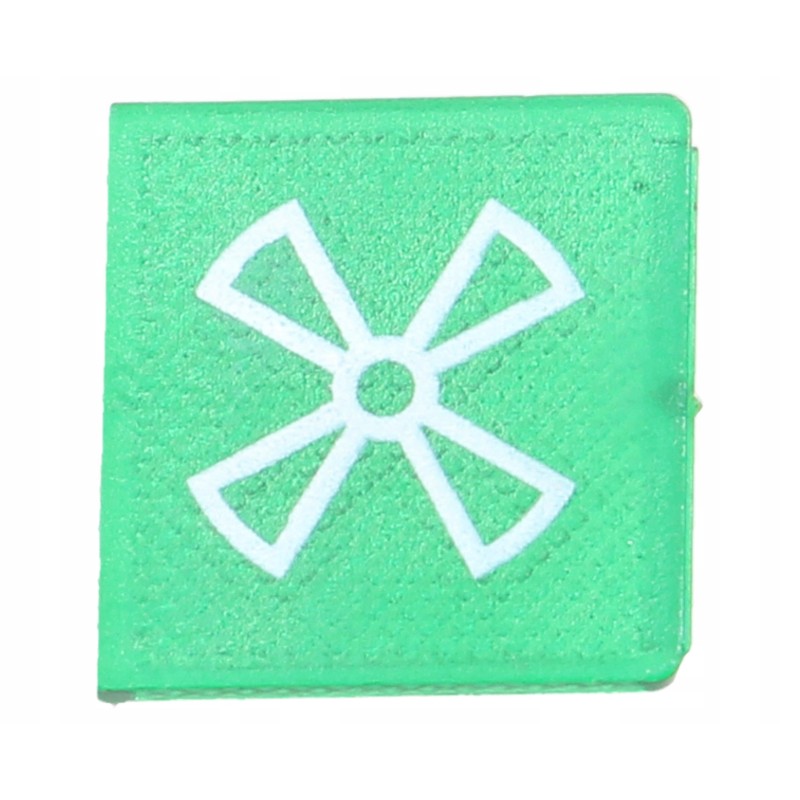 Key switch insert 14x14mm motor