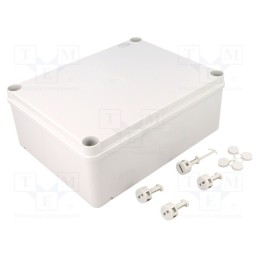 1 pcs x ABB - 1SL0856A00 - Enclosure: multipurpose, X: 170mm, Y: 220mm, Z: 80mm, grey, IP55