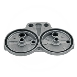 C 330 fuel filter cover for a 4-cylinder engine