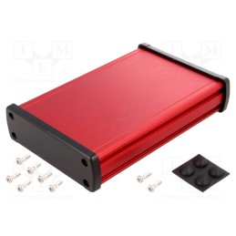 1 pcs x GAINTA - ALUG704RD160 -AS - Enclosure: multipurpose, X: 113.7mm, Y: 169mm, Z: 35.2mm, aluminium