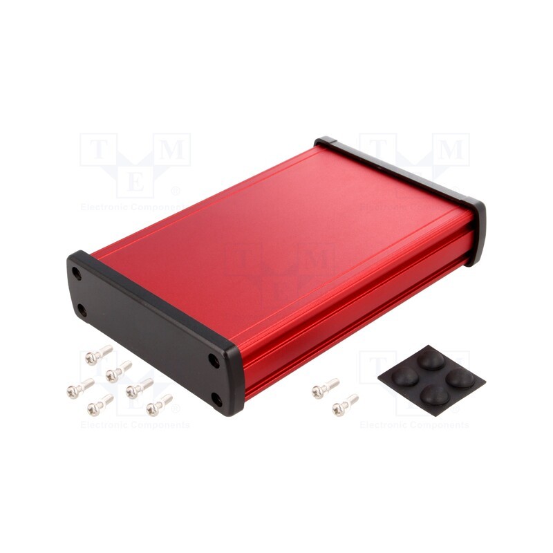 1 pcs x GAINTA - ALUG704RD160 -AS - Enclosure: multipurpose, X: 113.7mm, Y: 169mm, Z: 35.2mm, aluminium