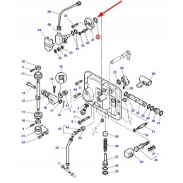 70924137 O-ring of the reverse potentiometer