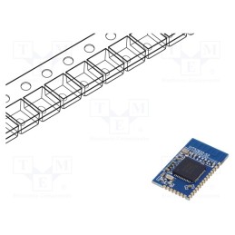 1 pcs x WIRELESS-TAG - WT52832-S2 - Module: Bluetooth Low Energy, UART, SMD, 18.7x11.1x2mm