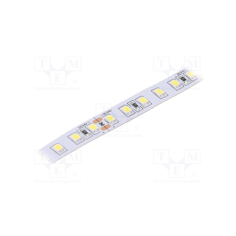 1 m x IPIXEL LED - S010120BC1LZ (COLD WHITE IP20) - LED tape, white cold, 2835, 24V, LED/m: 120, 10mm, white PCB, IP20
