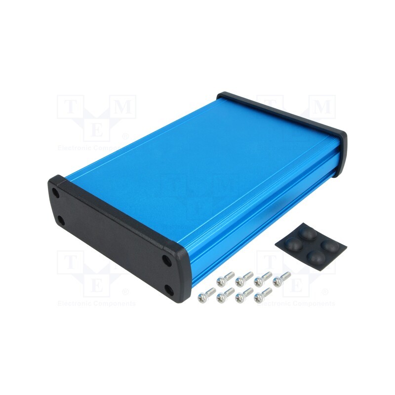 1 pcs x GAINTA - ALUG704BU160 -AS - Enclosure: multipurpose, X: 113.7mm, Y: 169mm, Z: 35.2mm, aluminium