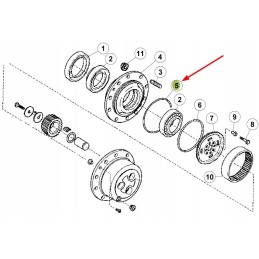 6000103488 o-ring 274 253 59 x 3 53