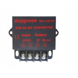 Converter 12 24v 11 30v to 5v 5a step down