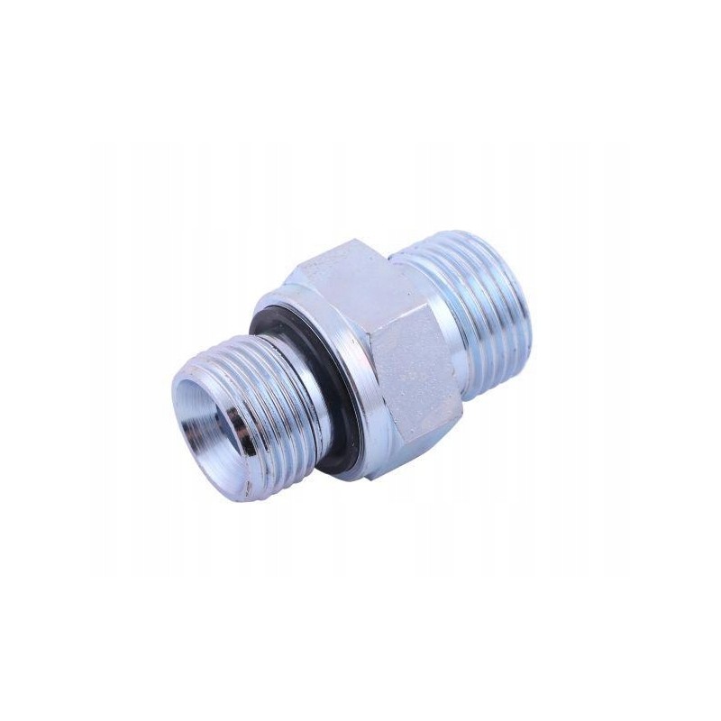 Straight hydraulic connector, bb connection, m18x1 5