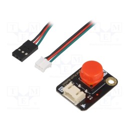 1 pcs x DFROBOT - DFR0029-R - Module: button, Gravity, 3.3÷5VDC, digital, 22x30mm, module,cables