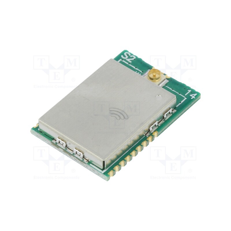 1 pcs x RADIOCONTROLLI - RC-S2LP-434 - Module: RF, 434MHz, SPI, -128dBm, 1.8÷3.6VDC, 16dBm, SMD, 20/7.2mA
