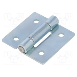 1 pcs x ELESA+GANTER - GN 136-ST-50-50-B - Hinge, Width: 50mm, zinc-plated steel, H: 50mm
