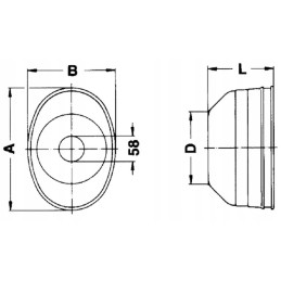 Protective cap 820800