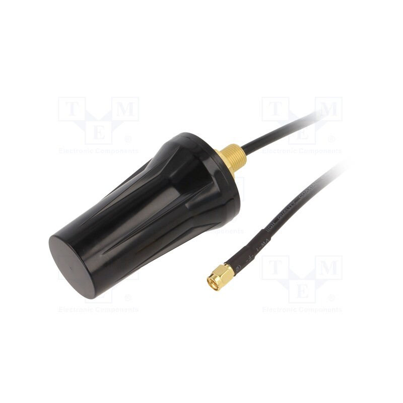 1 pcs x SR PASSIVES - GSM-ANT023 - Antenna, GSM, 2dBi, linear, screw type, 50Ω, male,SMA, -40÷85°C