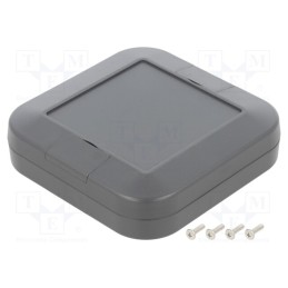 1 pcs x TAKACHI - WP10-10-3C - Enclosure: multipurpose, X: 100mm, Y: 100mm, Z: 25mm, WP, ABS, IP67