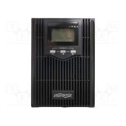 1 pcs x GEMBIRD - EG-UPS-PS1000-01 - Power supply: UPS, 800W, 1kVA, Uin: 220V, 144x345x215mm, 7Ah, 0÷40°C