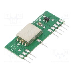 1 pcs x RADIOCONTROLLI - RCBRX-434 - Module: RF, AM receiver, ASK,OOK, 433.92MHz, -108dBm, 3÷5VDC, THT