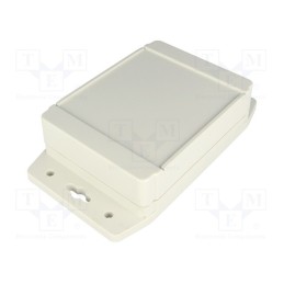 1 pcs x HAMMOND - 1555FF17GY - Enclosure: multipurpose, X: 91mm, Y: 120mm, Z: 37mm, 1555F, ABS, grey