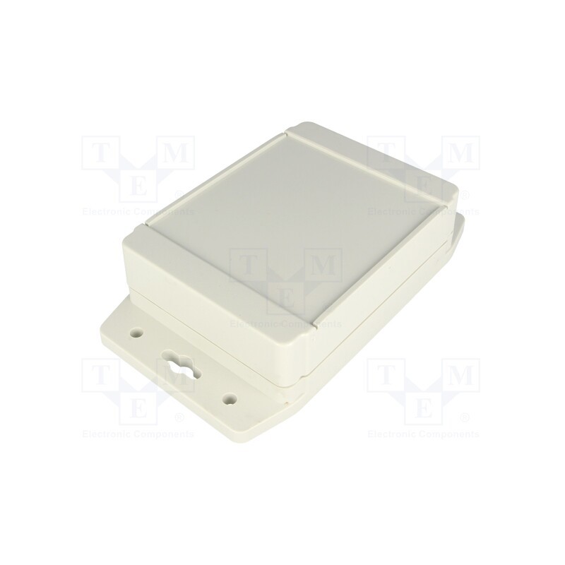 1 pcs x HAMMOND - 1555FF17GY - Enclosure: multipurpose, X: 91mm, Y: 120mm, Z: 37mm, 1555F, ABS, grey