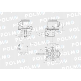 Feed pump 12272156 Polmo