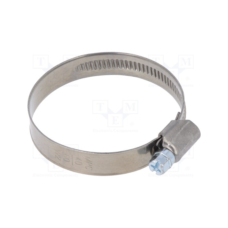 1 pcs x MPC INDUSTRIES - DD2040 - Worm gear clamp, W: 12mm, Clamping: 40÷60mm, DD, W2, DIN 3017