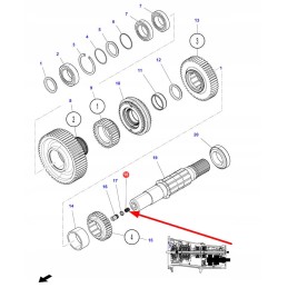 3382828m1 gearbox spring