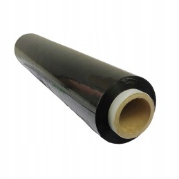Black stretch foil, 2-5 kg roll