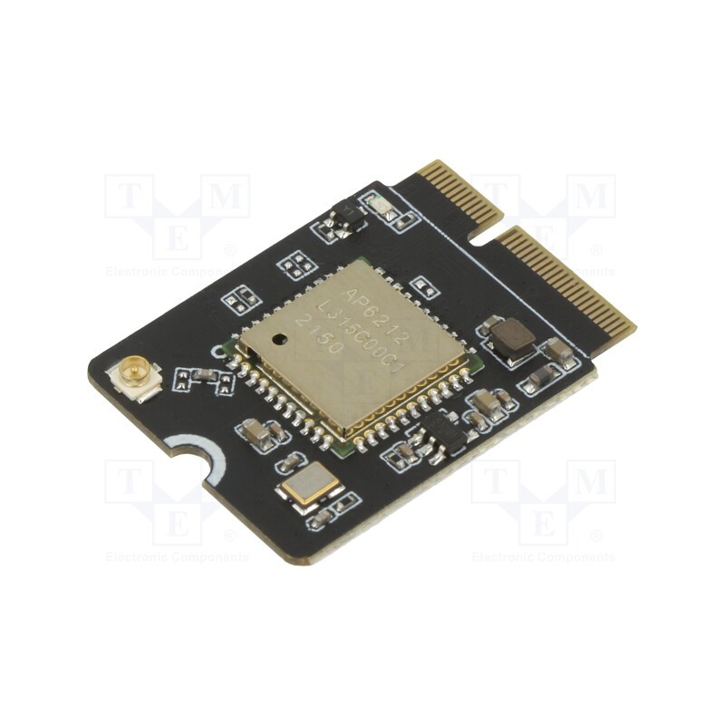 1 pcs x OKDO - RADXA WIRELESS MODULE A1 - Module: Bluetooth, Bluetooth 4.2, M.2,U.FL, Comp: BCM43436B0