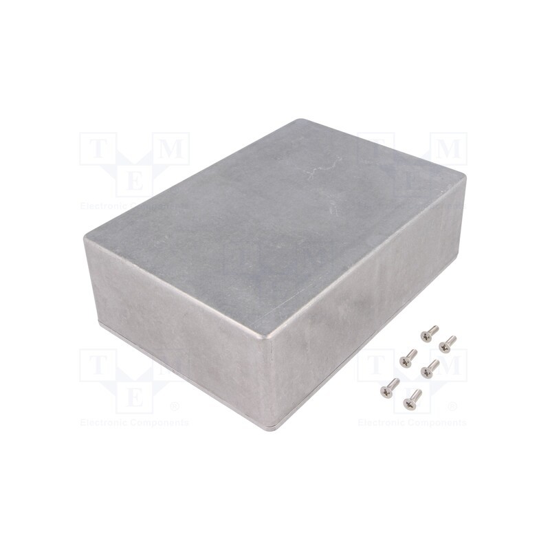 1 pcs x HAMMOND - 1550E - Enclosure: multipurpose, X: 121mm, Y: 171mm, Z: 55mm, 1550, aluminium