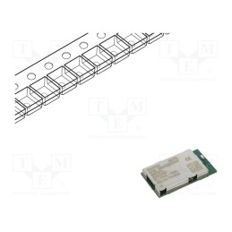 1 pcs x PANASONIC - ENW49D01A1KF - Module: IoT, GPIO,I2S,UART,USB, SMD, 24x13x3mm, IEEE 802.11b/g/n