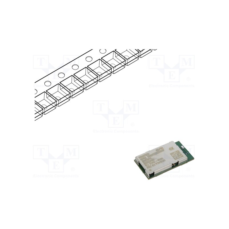 1 pcs x PANASONIC - ENW49D01A1KF - Module: IoT, GPIO,I2S,UART,USB, SMD, 24x13x3mm, IEEE 802.11b/g/n