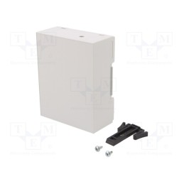 1 pcs x ITALTRONIC - 33.0414000.OC4 - Enclosure: for computer, ODROID C4, ABS,polycarbonate, grey