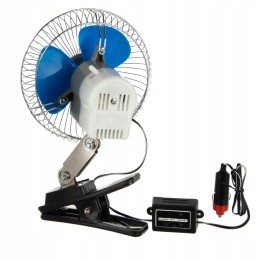 Rotary fan with clip 12v 6