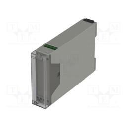 1 pcs x BOPLA - CN 22 AK-SET - Enclosure: for DIN rail mounting, Y: 109mm, X: 22.5mm, Z: 75mm, ABS