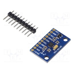 1 pcs x OKYSTAR - OKY3231-8 - Sensor: position, accelerometer,gyroscope, 3÷5VDC, I2C, MPU-9255