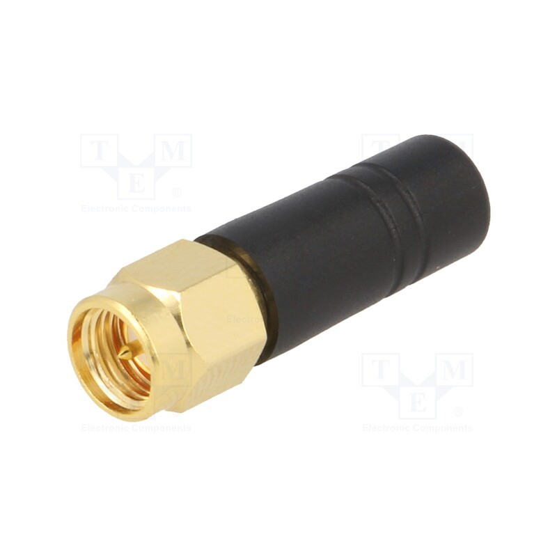 1 pcs x MICROCHIP TECHNOLOGY - RN-SMA-S - Antenna, GSM, twist-on, 2.4GHz, SMA, 28.4mm