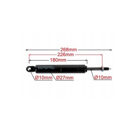 Steering shock absorber case new holland steyr