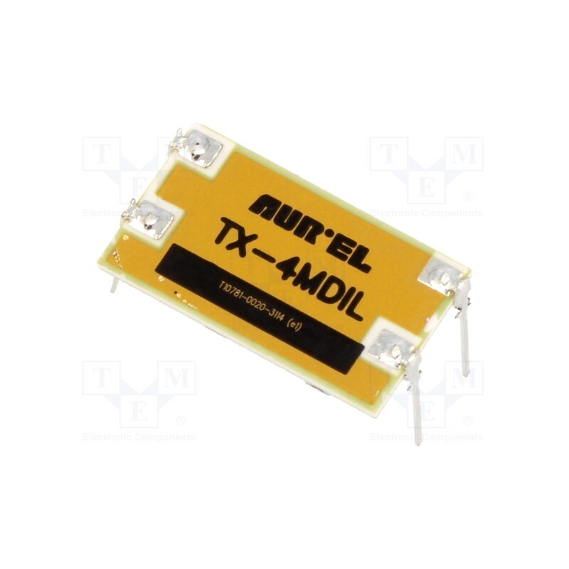 1 pcs x AUREL - 650200738G - Module: RF, AM transmitter, AM,OOK, 433.92MHz, 3÷5VDC, 6mA