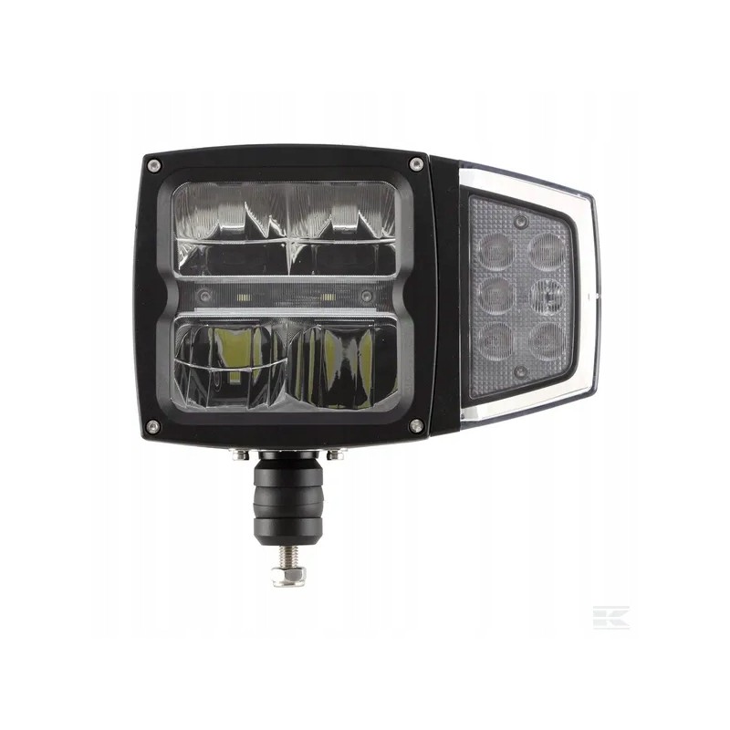 LED headlight 38w rectangular 12 24v
