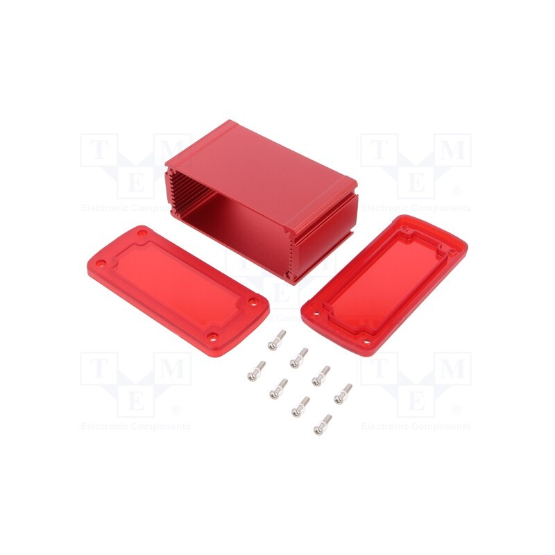 1 pcs x GAINTA - ALUG705RD060-IR - Enclosure: multipurpose, X: 115.1mm, Y: 69mm, Z: 51.6mm, aluminium